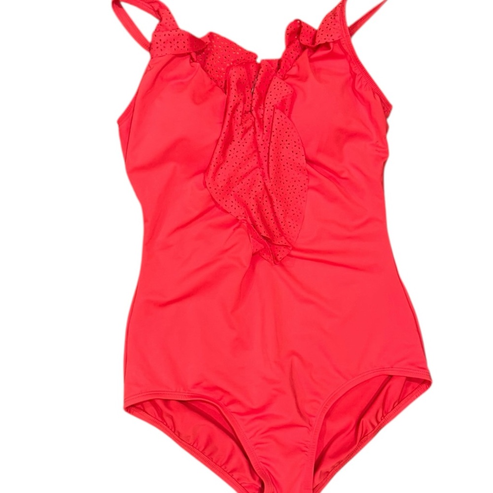 Jantzen  One Piece Red Swimsuit new with tags